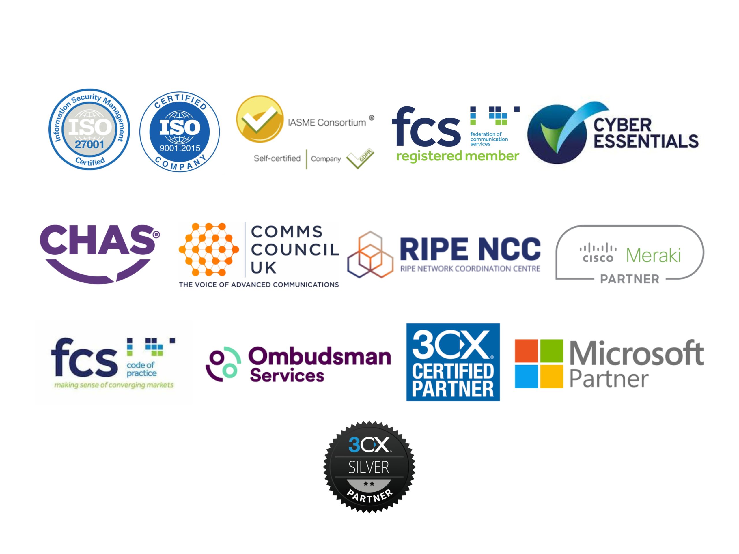 Xcomm Partners and Accreditations